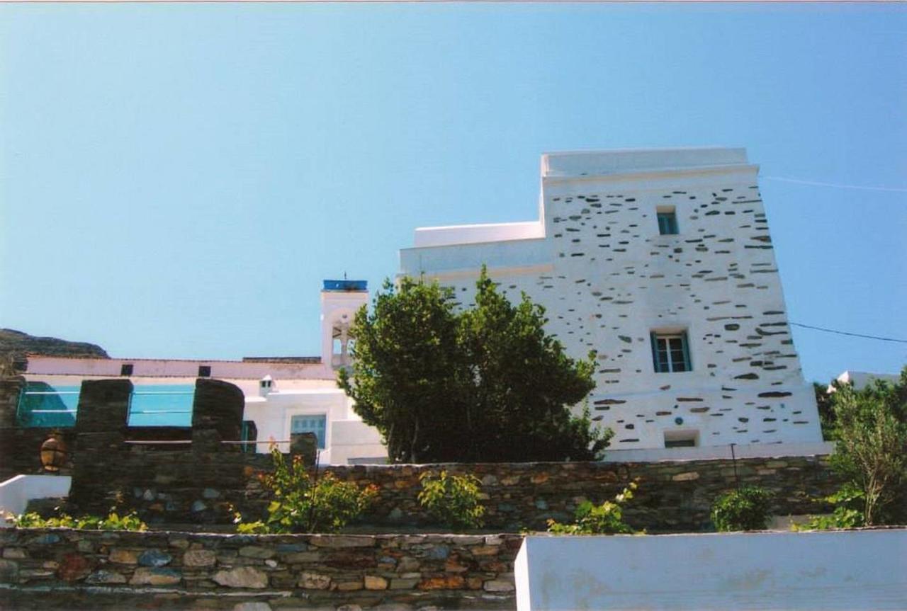 "Aura" Apt In Stone Tower 1690 • Andros Aidonia  Exterior photo